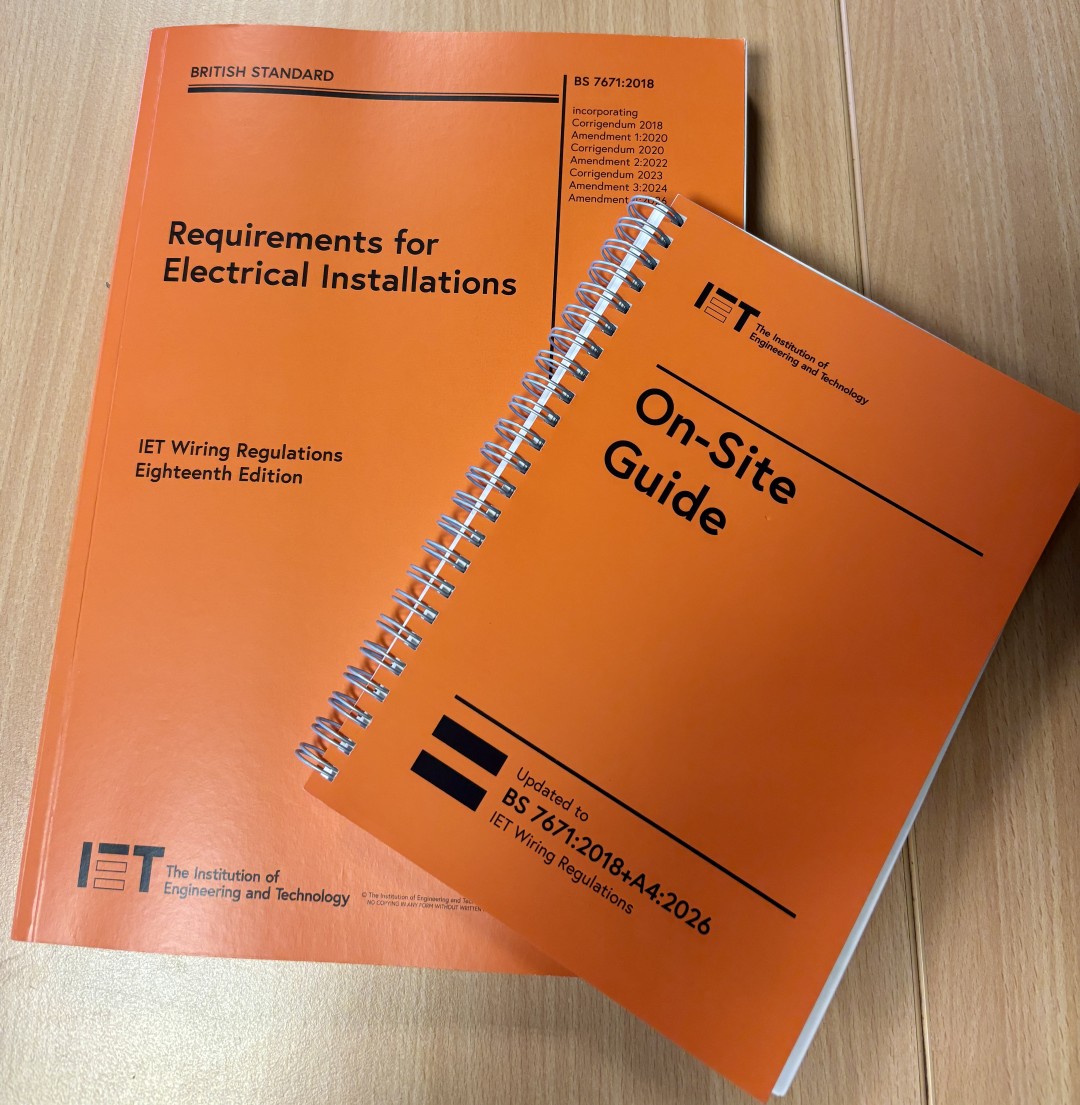 BS 7671 18th Edition Amendment 4 Wiring Regulations and IET On-Site Guide for UK plug-in solar compliance